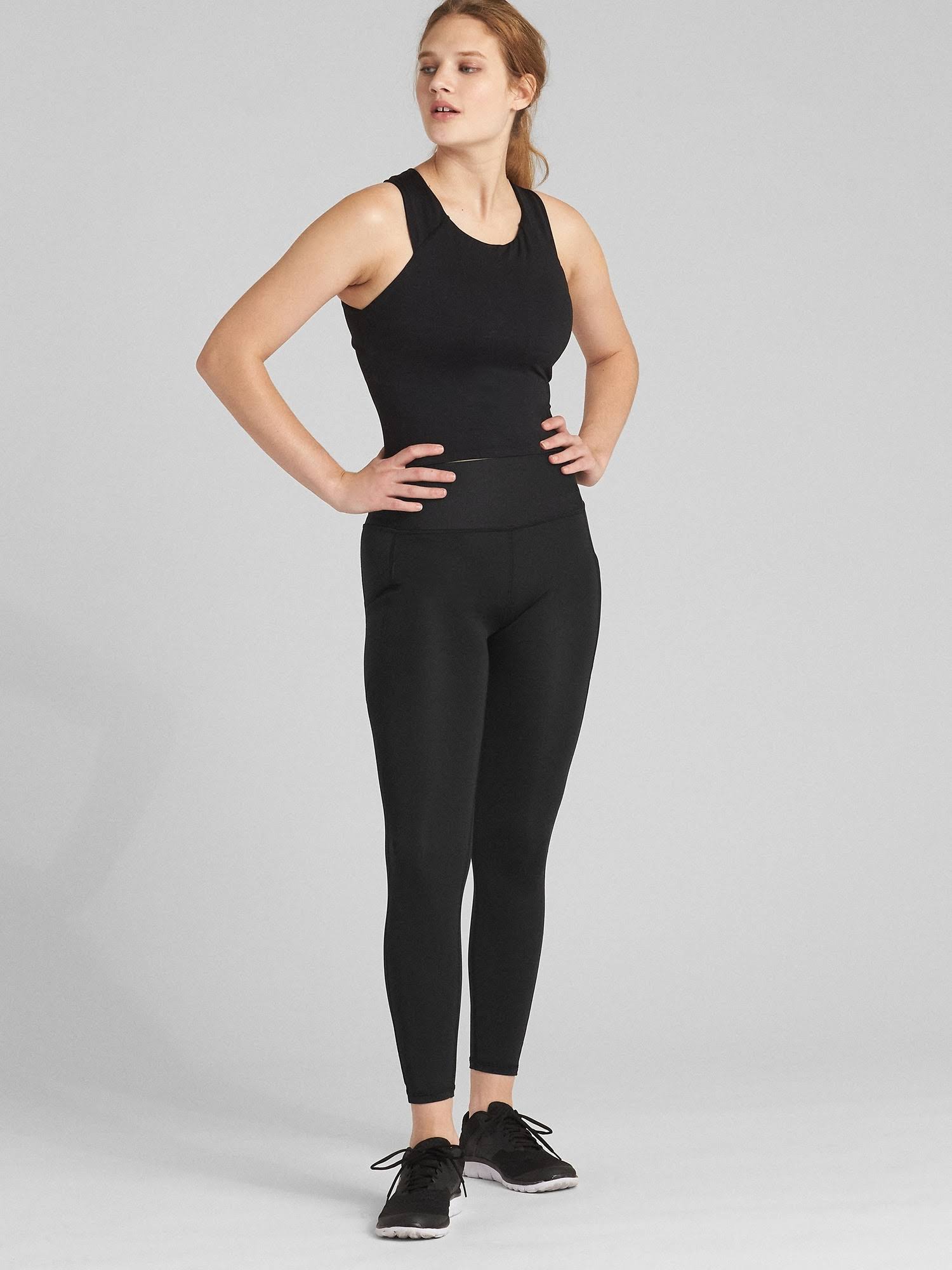 Gap Women s Gapfit High Rise Full Length Leggings in Sculpt Revolution True Black Size XL 49.51